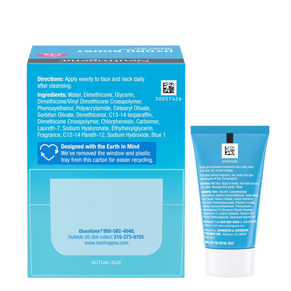 Hidratación profunda con gel ligero de Neutrogena Hydro Boost