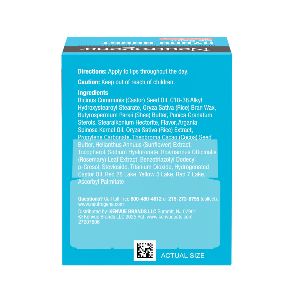 Envase Neutrogena Hydro Boost reciclable facilita uso diario.