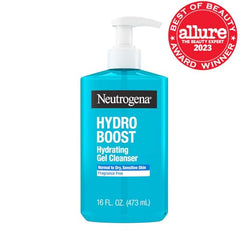 Neutrogena Hydro Boost Limpiador Facial con textura gel para limpieza suave.