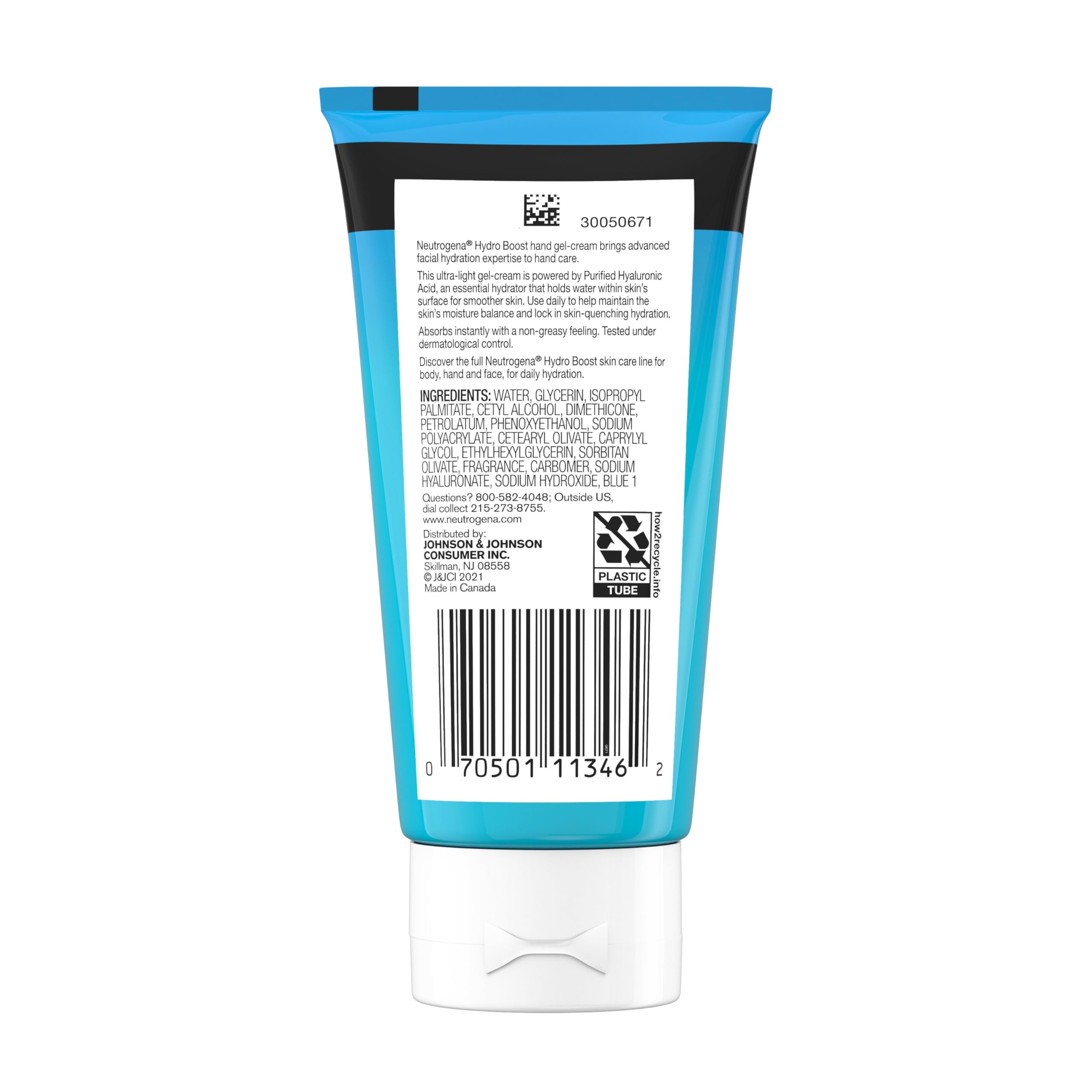Línea Hydro Boost de Neutrogena para cuidado de la piel y manos.