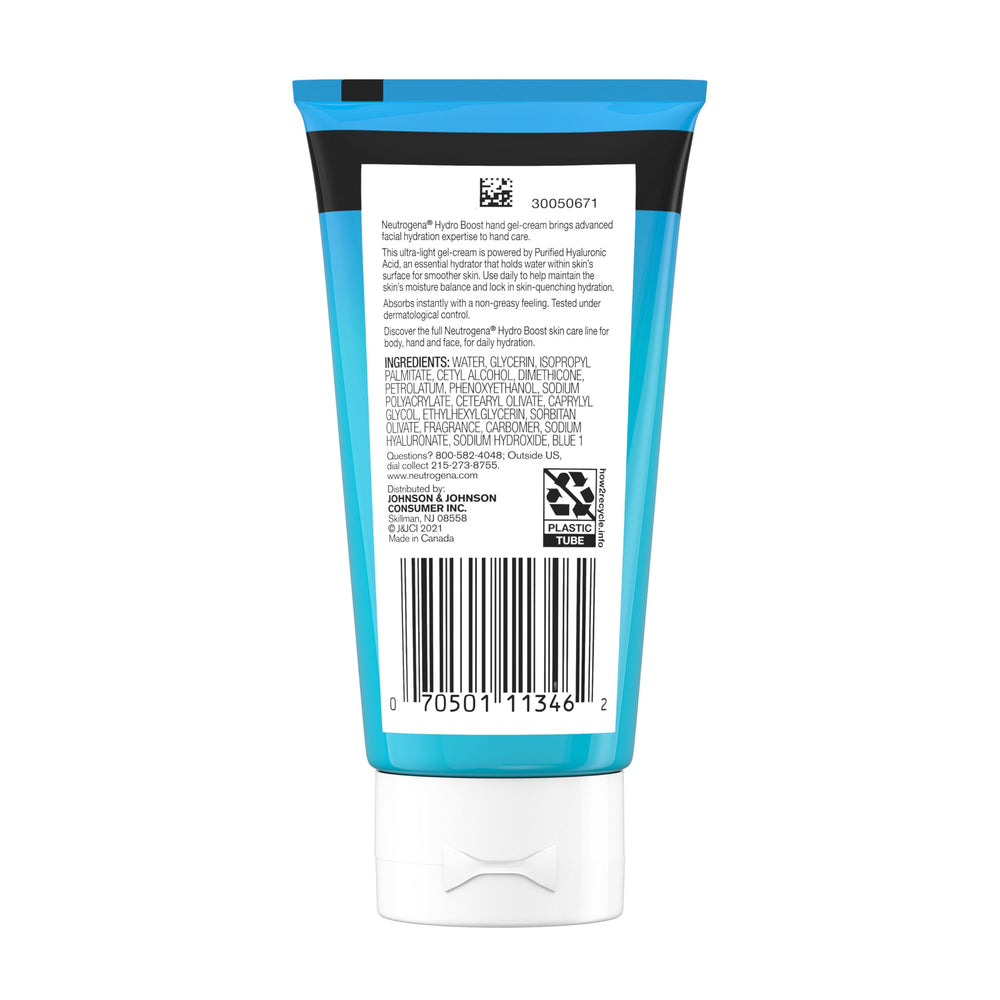 Línea Hydro Boost de Neutrogena para cuidado de la piel y manos.