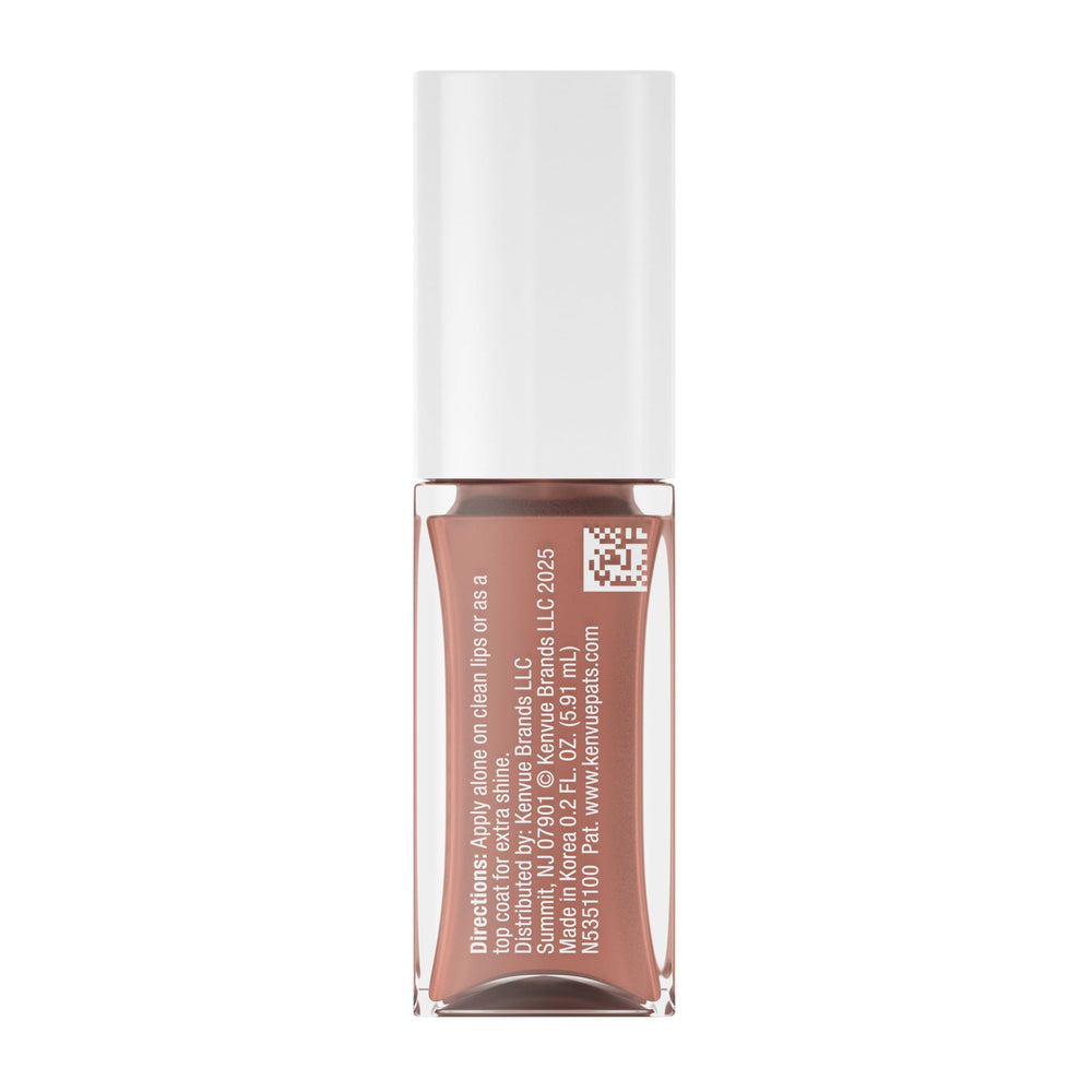 Daily lip care routine featuring Neutrogena Hydro Boost Lip Oil in Mocha Mist.