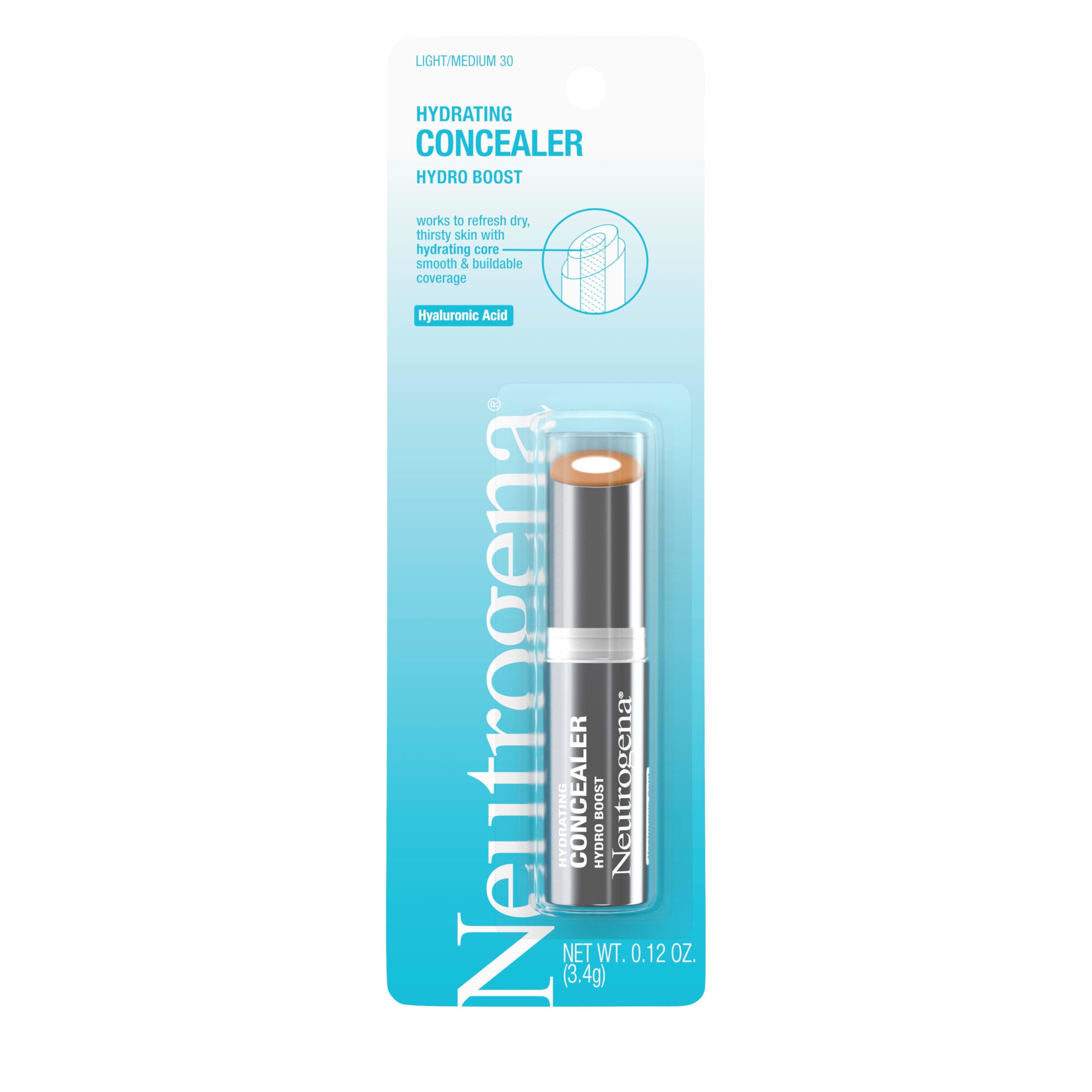 Neutrogena Hydro Boost Maquillaje Diario: perfecto para uso diario sin cargar la piel.