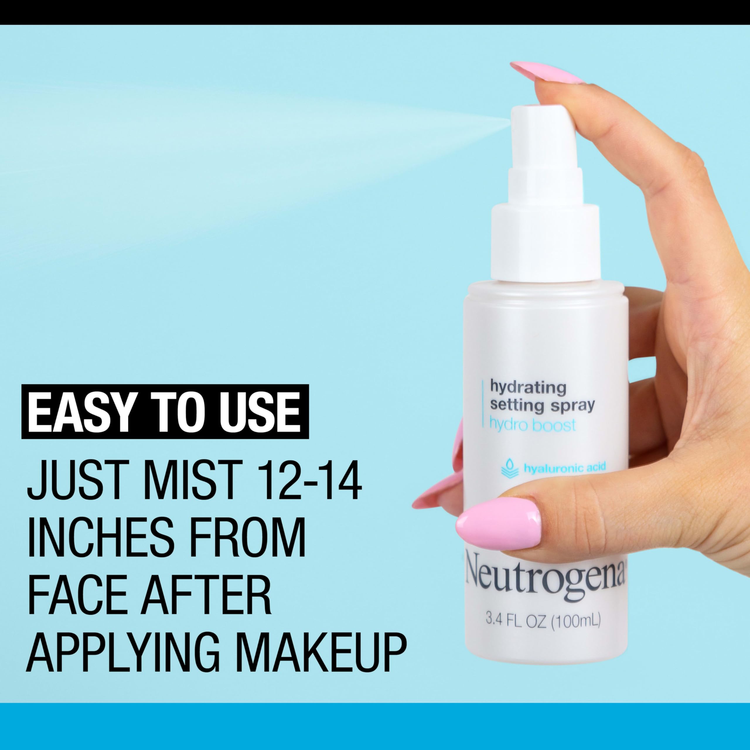 Neutrogena Hydro Boost niebla de maquillaje para acabado suave