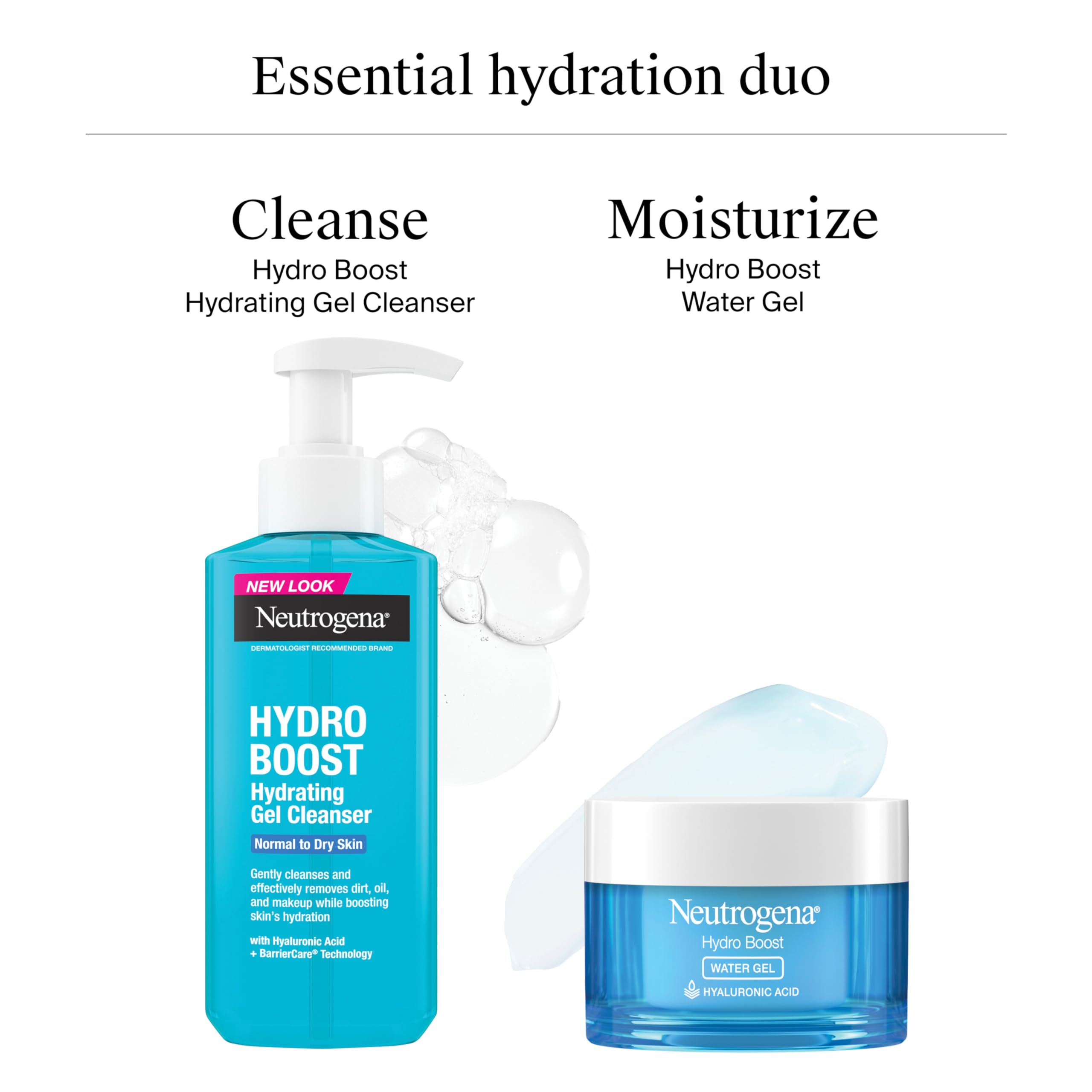 Neutrogena Hydro Boost piel sensible, producto suave para piel delicada.