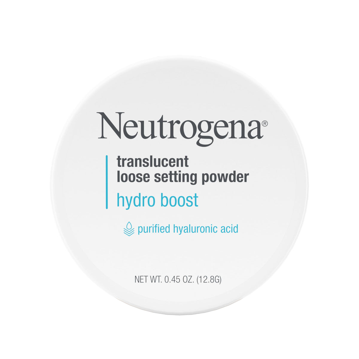 Neutrogena Hydro Boost polvo translucido en envase: fijación suave para maquillaje
