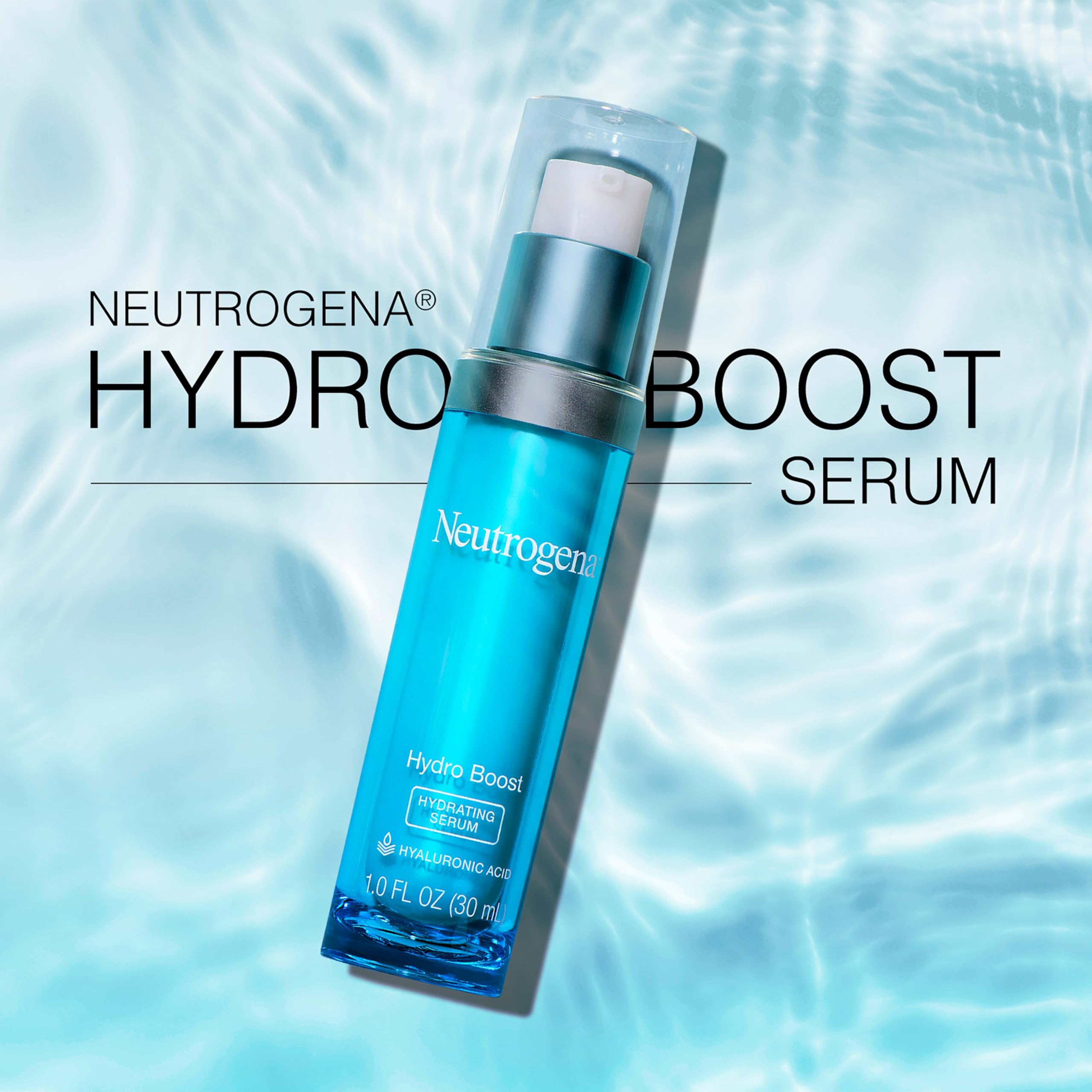 Neutrogena Hydro Boost serum absorbed quickly for dewy, soft skin.