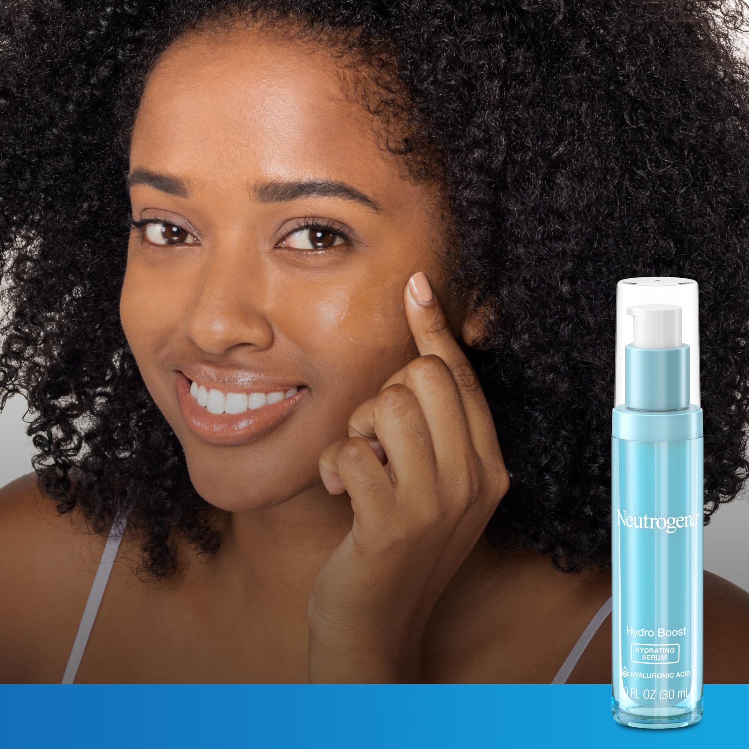 Neutrogena Hydro Boost serum packaging edition with signature Hydro Boost fragrance.