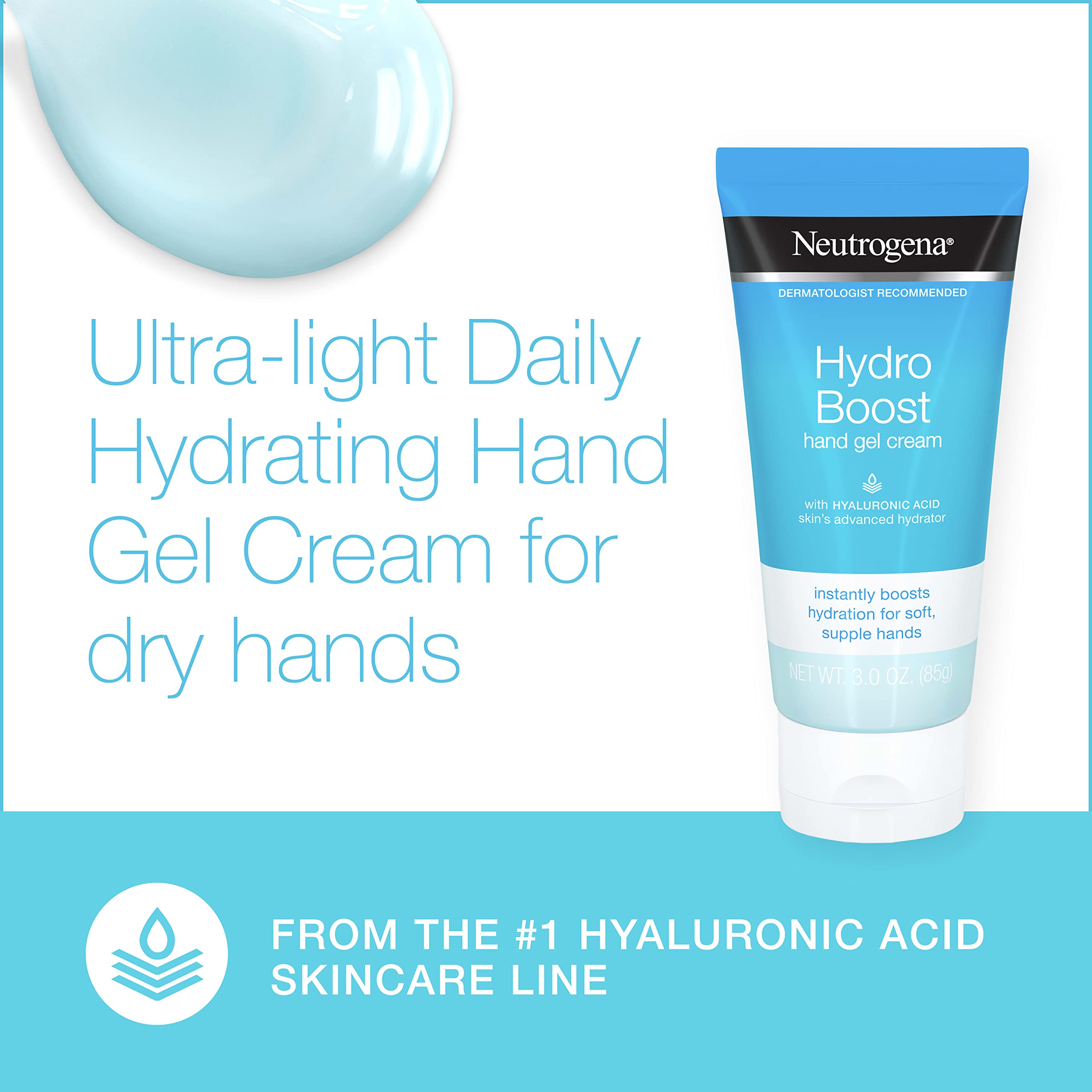 Tamaño de viaje de Neutrogena Hydro Boost, perfecto para llevar en bolsos.