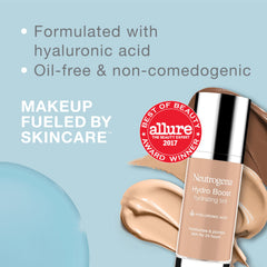 Neutrogena Hydro Boost Tinte aplicación ligera ideal para piel seca.