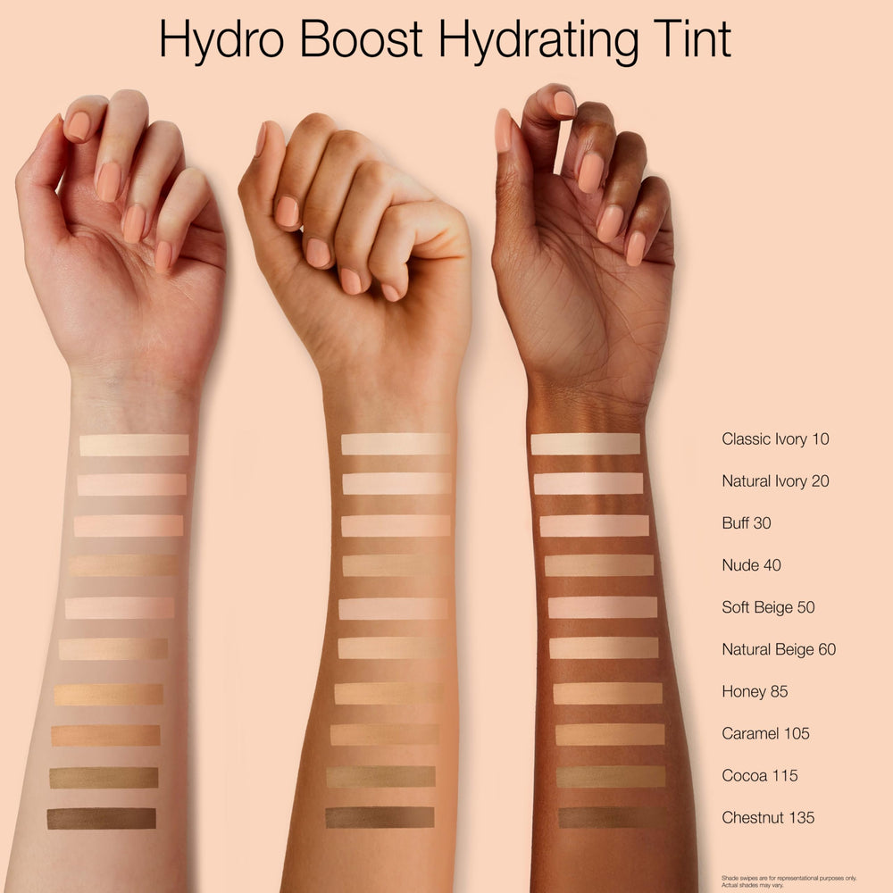 Neutrogena Hydro Boost Tinte base ligera sin aceite para poros visibles.