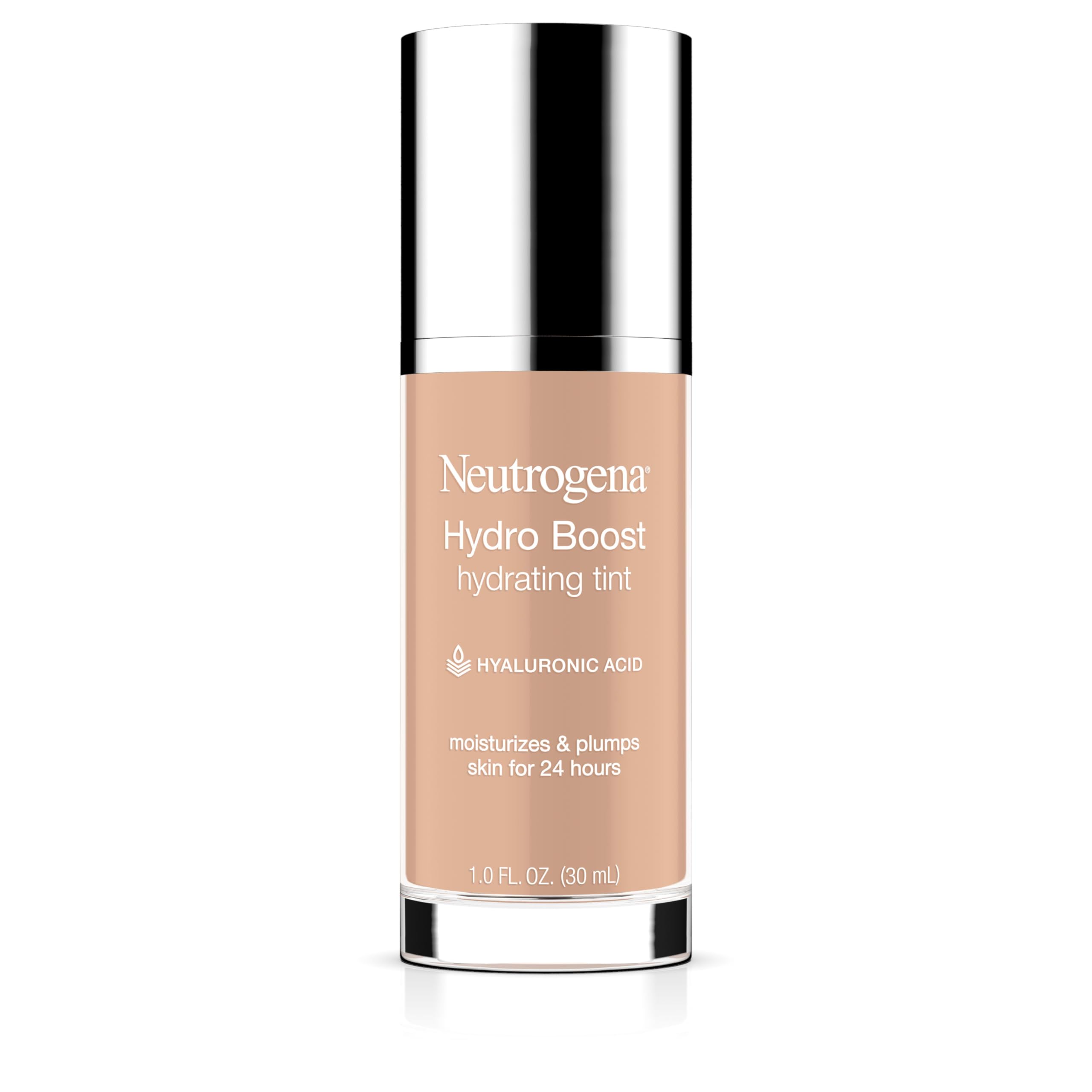 Neutrogena Hydro Boost Tinte hidratante en botella, textura suave que aporta hidratación visible al instante