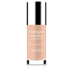 Neutrogena Hydro Boost: botella del tinte hidratante para piel seca.