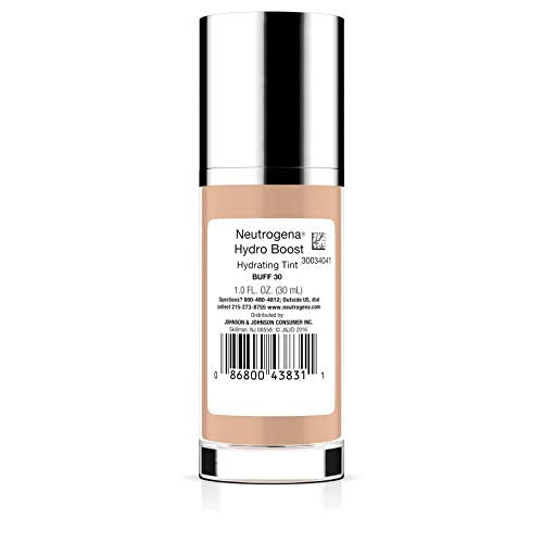 Neutrogena Hydro Boost Tinte hidratante, cobertura semisheer para aspecto natural