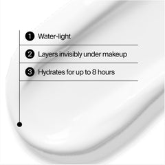 Neutrogena Hydro Boost Water Gel Sunscreen SPF 50 applied under makeup for a clean finish.