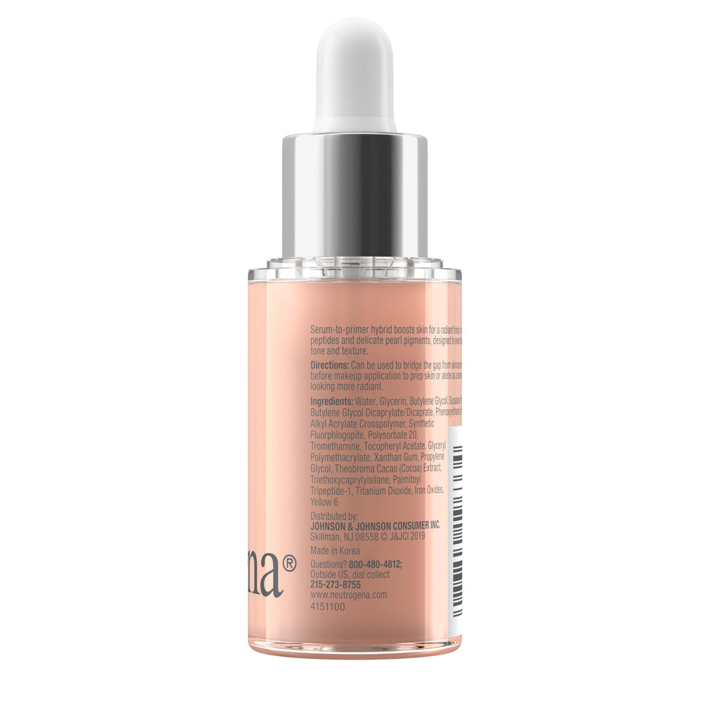 Neutrogena Healthy Skin Radiant Booster Primer & Serum: iluminación suave para rostro.