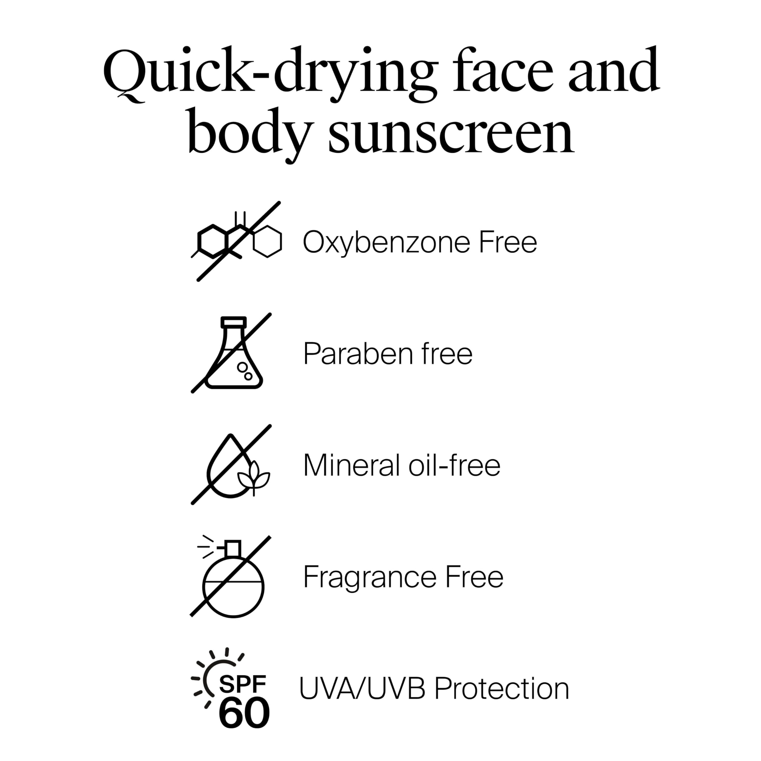 Neutrogena Invisible Daily Defense resiste al agua hasta 80 minutos, ideal para actividades.