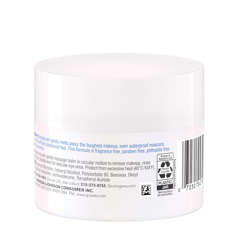 Neutrogena Makeup Melting Cleansing Balm recomendado por dermatólogos