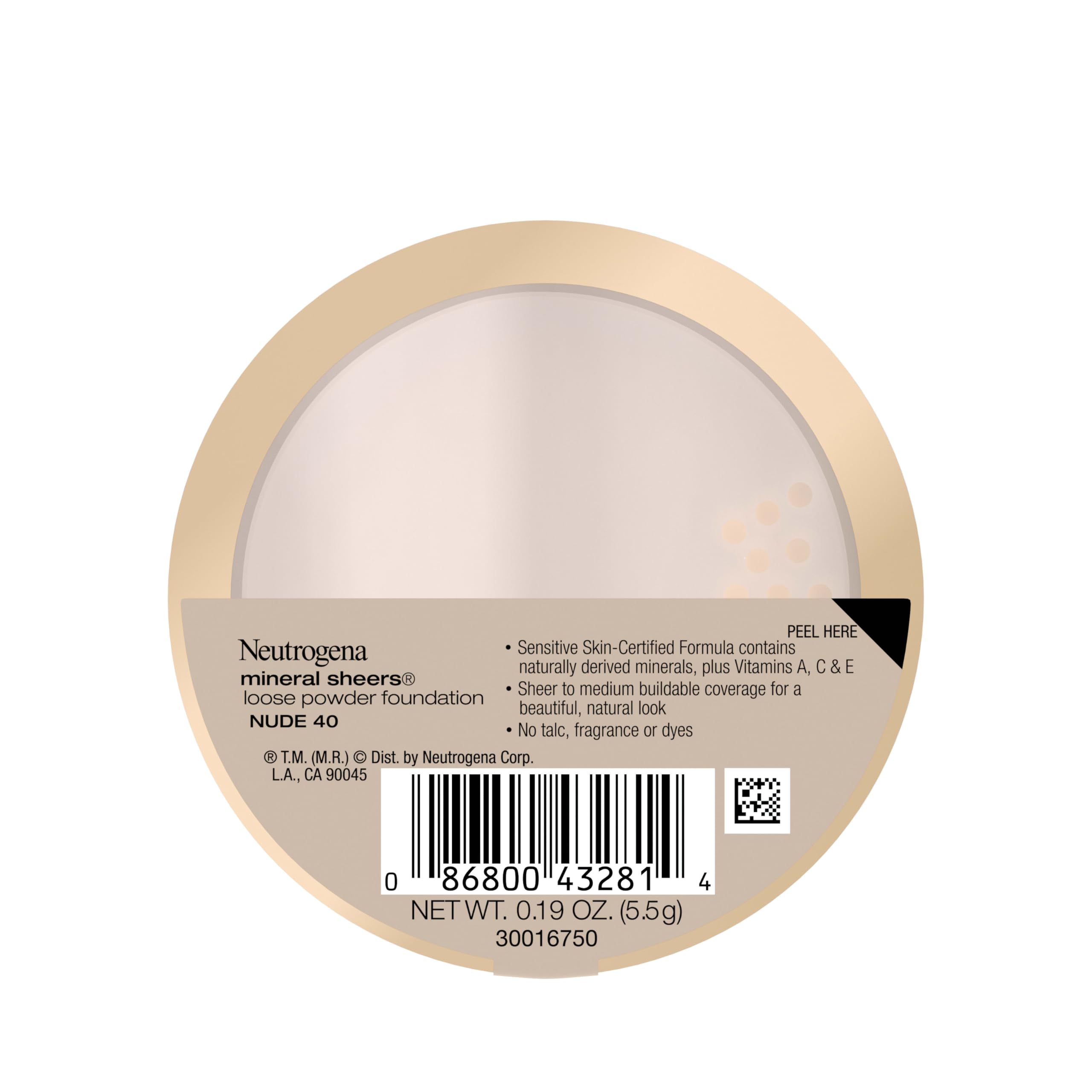 Neutrogena Mineral Sheers, acabado transpirable, uso diario