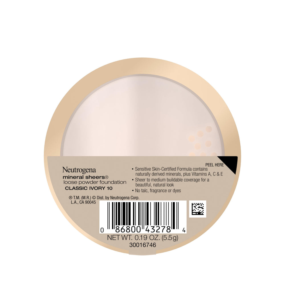 Neutrogena Mineral Sheers: vitaminas A, C y E para un aspecto saludable.