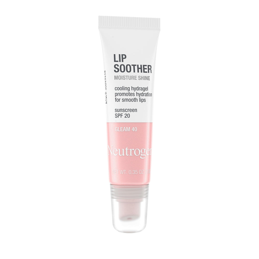 Chamomile component in Neutrogena MoistureShine lip gloss providing gentle relief