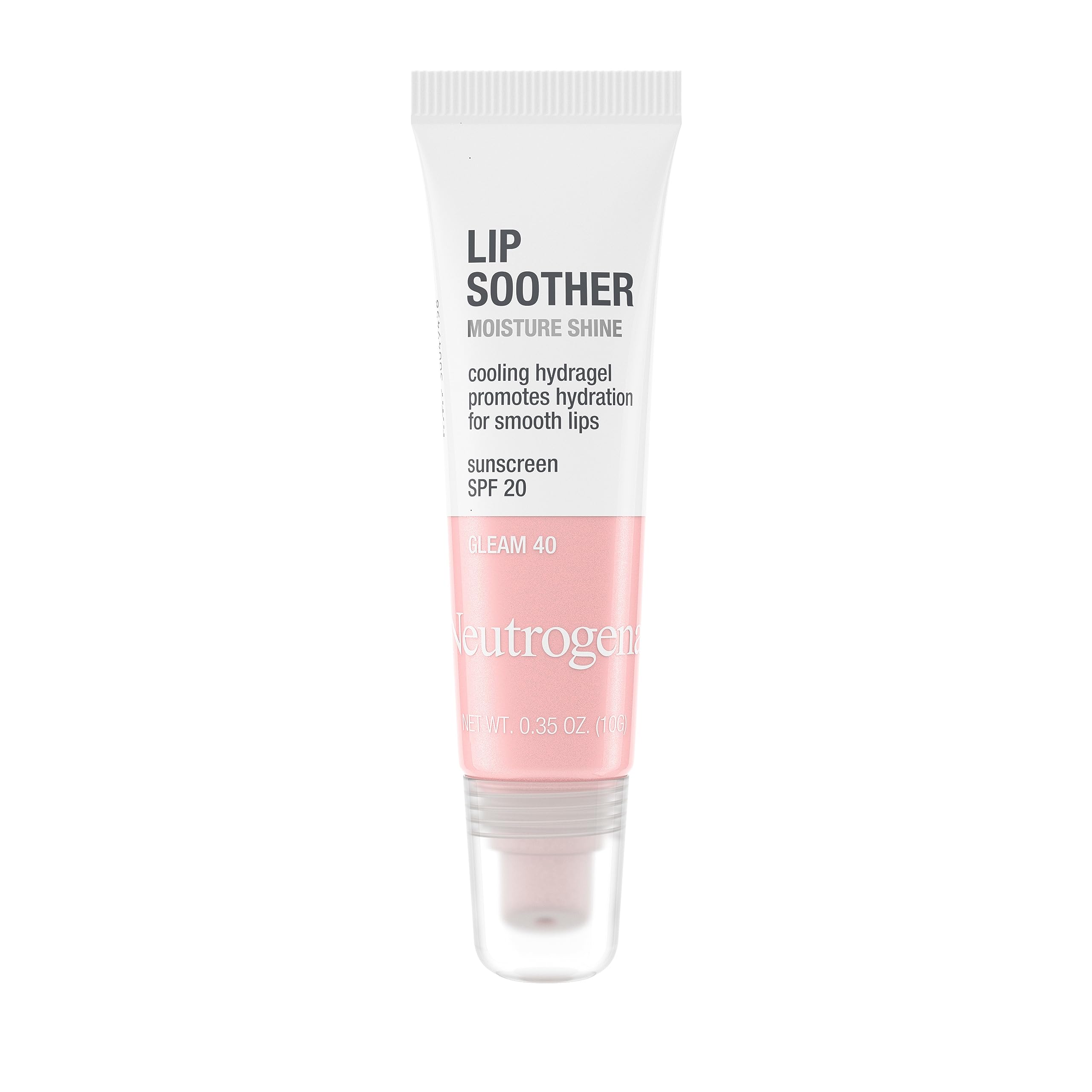 Travel-size Neutrogena MoistureShine lip gloss ready for on-the-go use