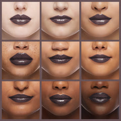 Creamy balm like texture on lips with a smooth glide.