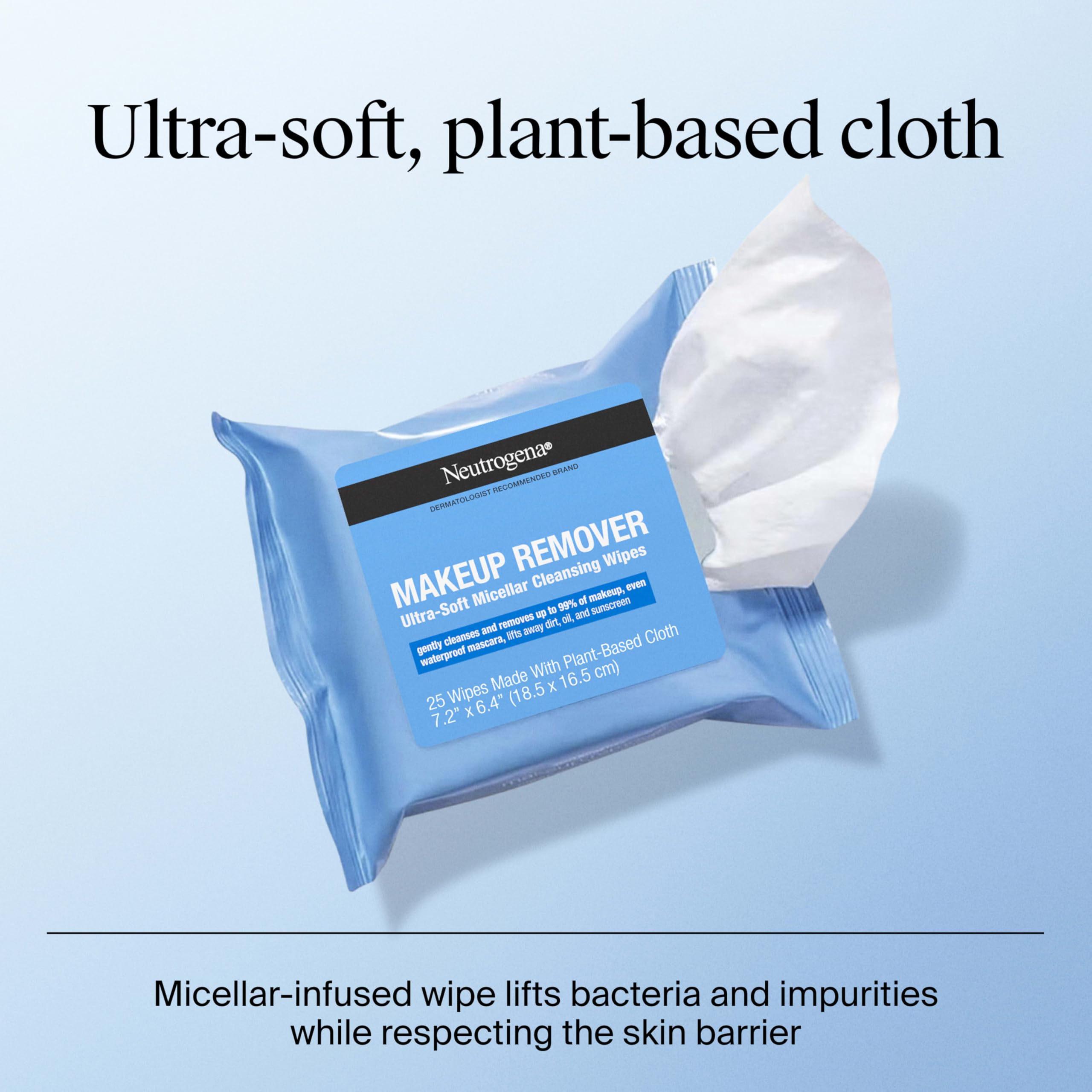 Neutrogena no-rinse wipes are great for travel and gym sessions.