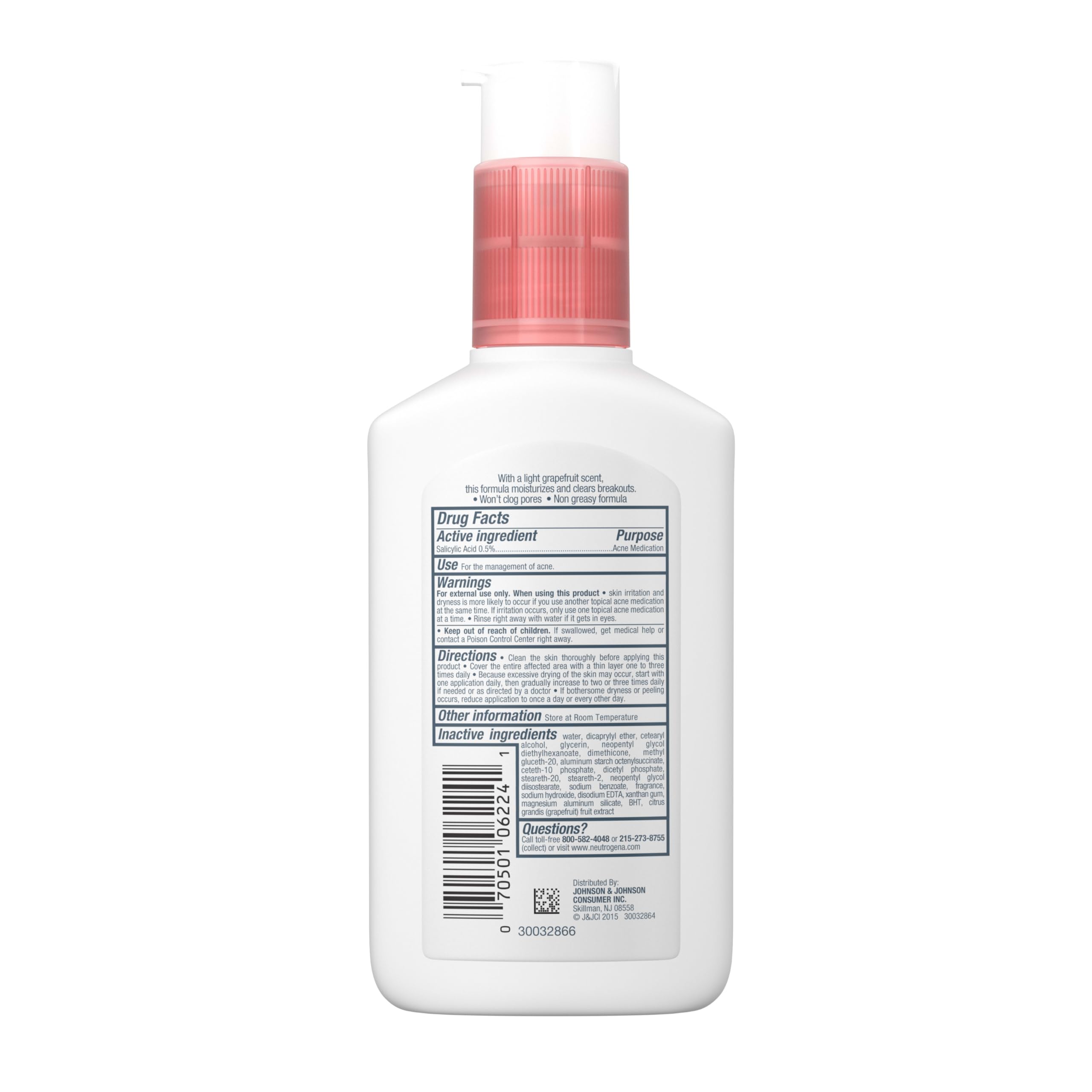 Neutrogena 4 oz bottle fits into morning skincare routine