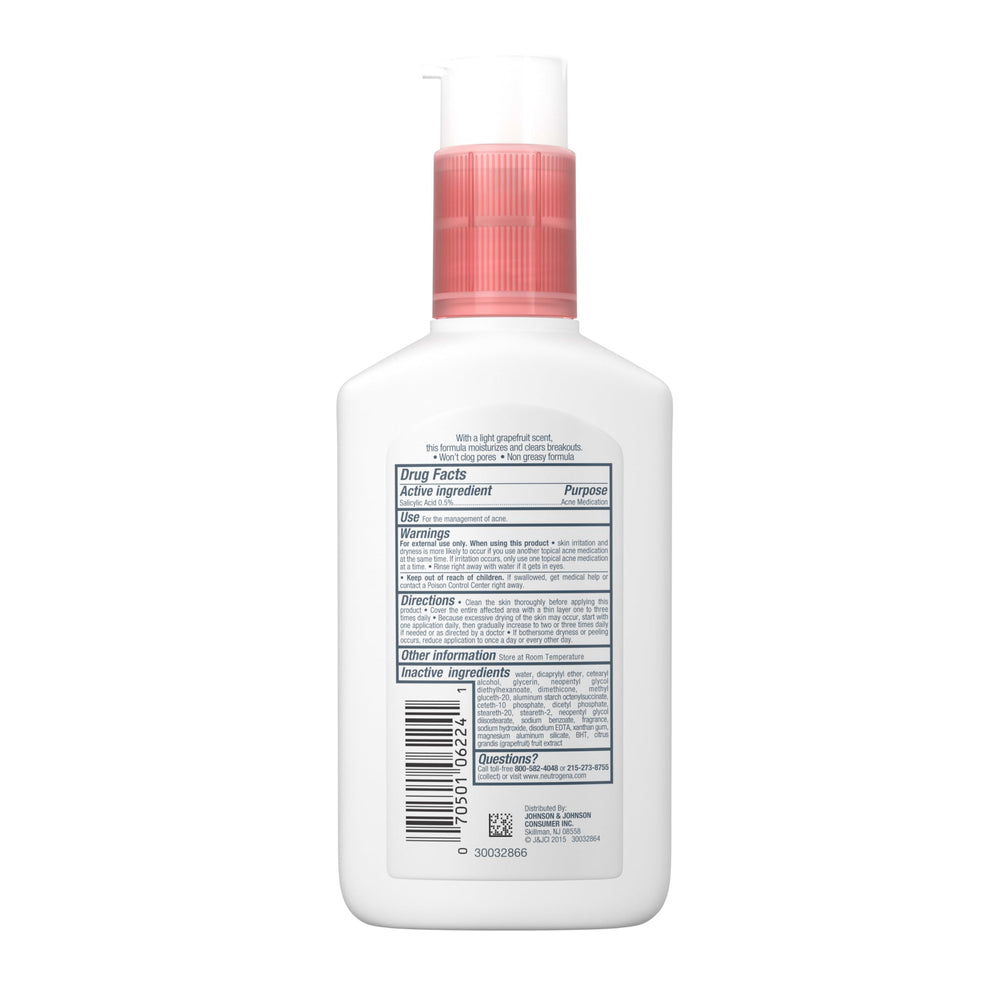 Neutrogena 4 oz bottle fits into morning skincare routine