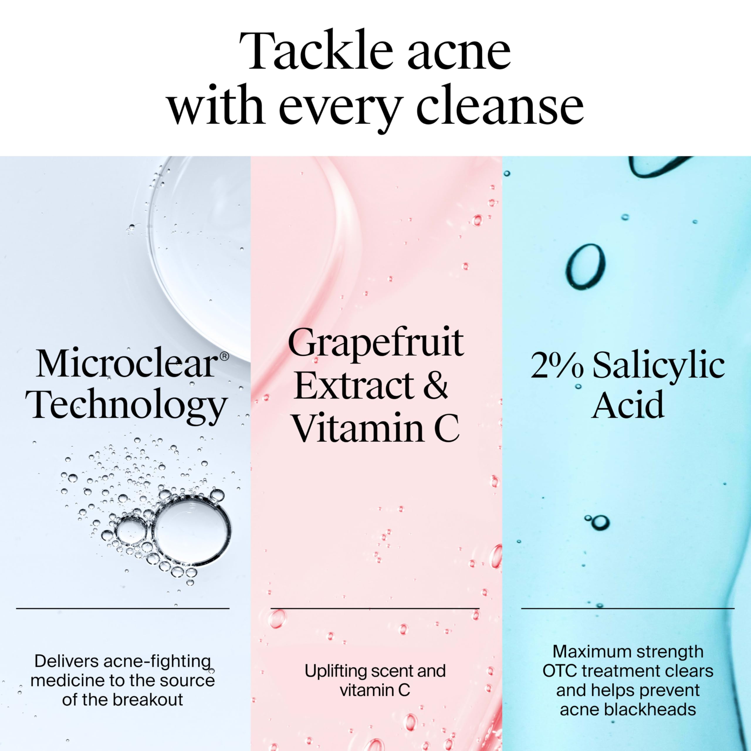 Product on bathroom shelf showing daily use in skincare routine.