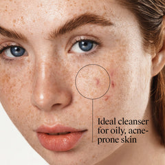 Grapefruit extract visual highlighting refreshing scent and cleansing boost.