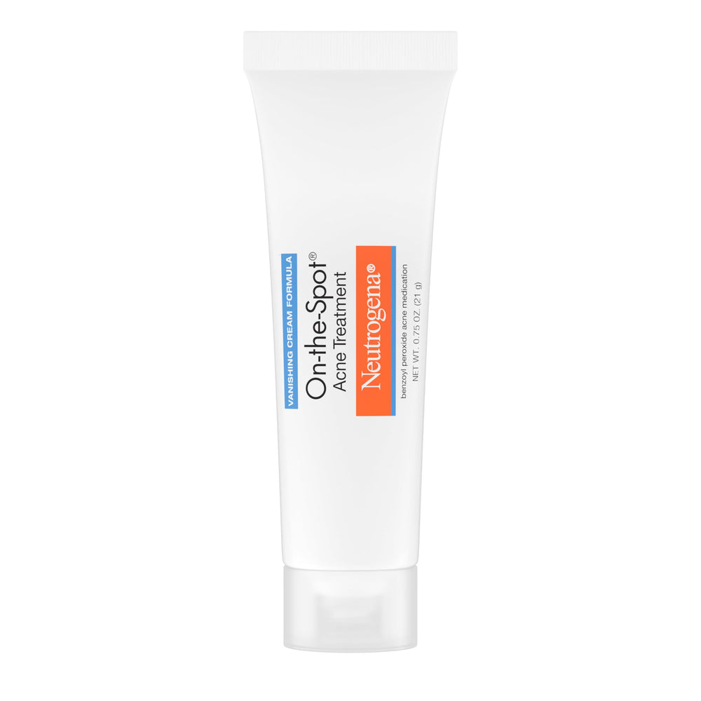 Neutrogena On-The-Spot application swatch on skin, demonstrates quick absorption.
