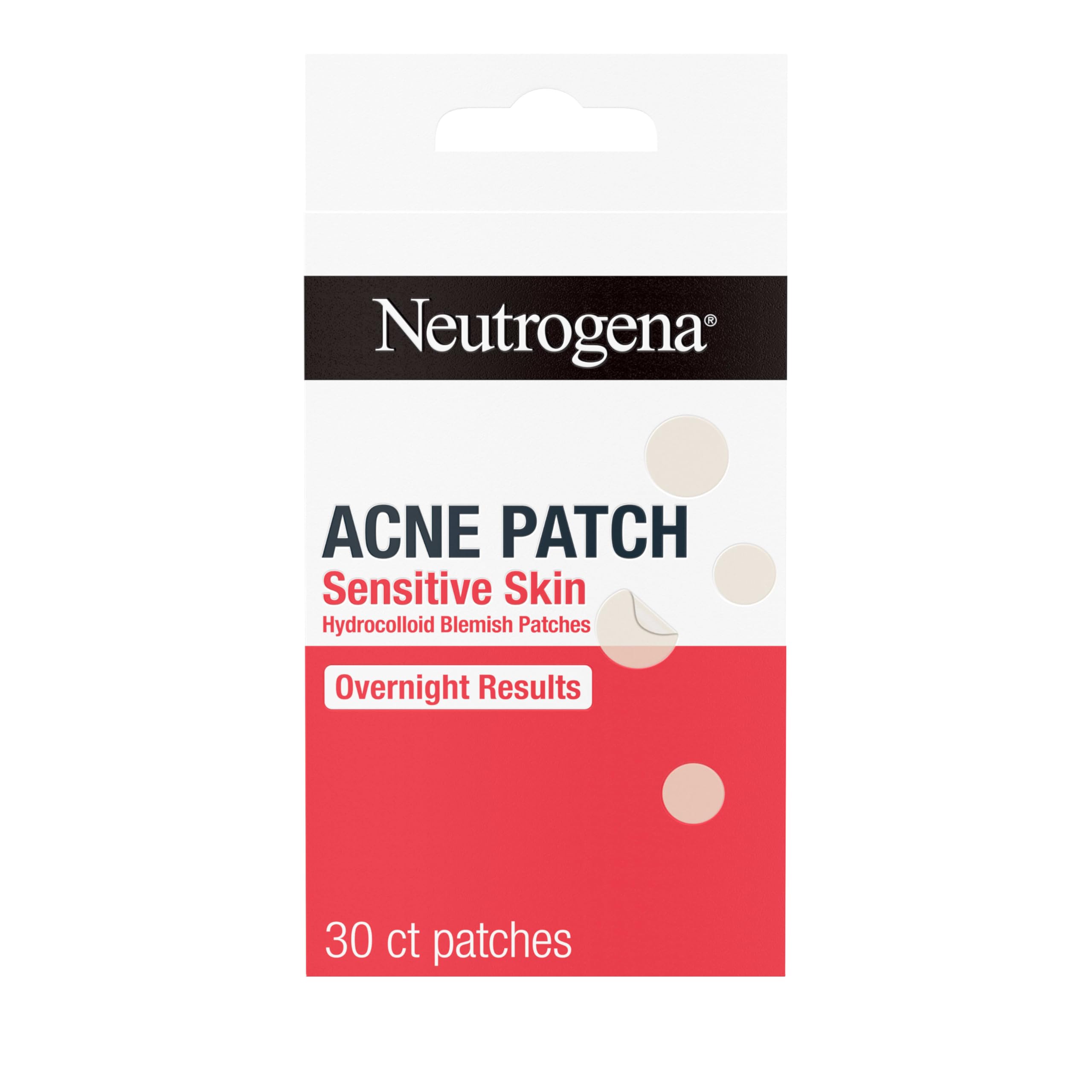 Parche hidrocoloide Neutrogena 9mm para piel sensible cubre imperfección y reduce visiblemente su tamaño