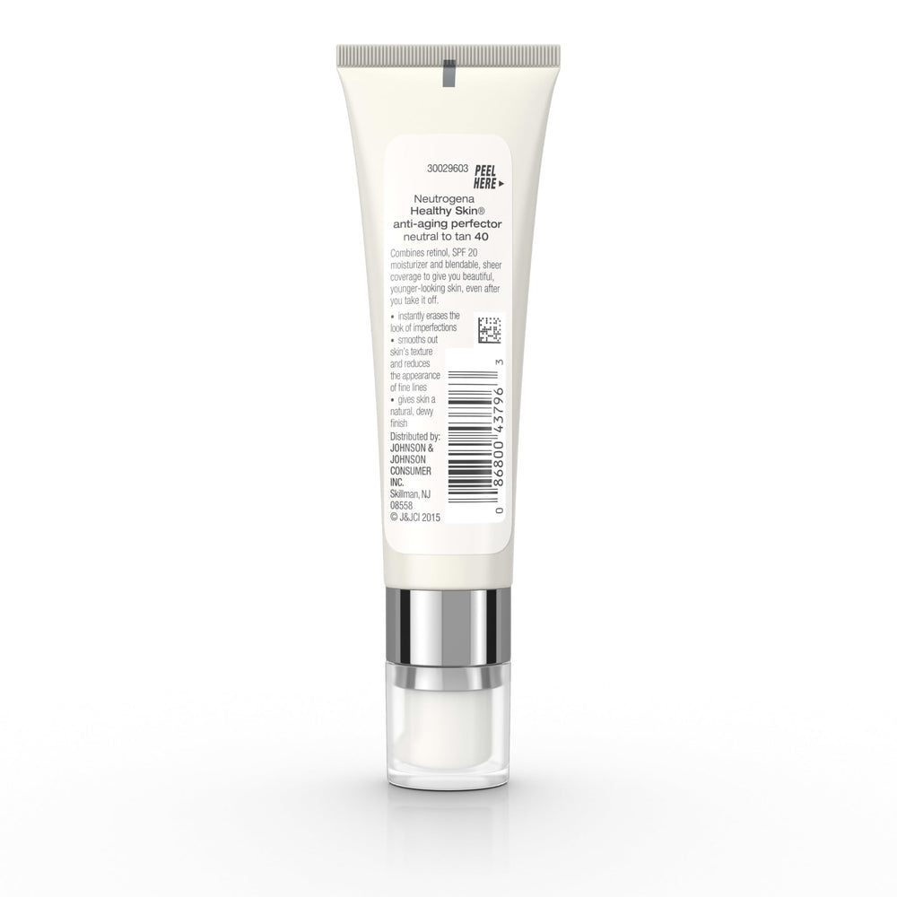 Uso diario del Perfector Neutrogena en rutina de cuidado y maquillaje.