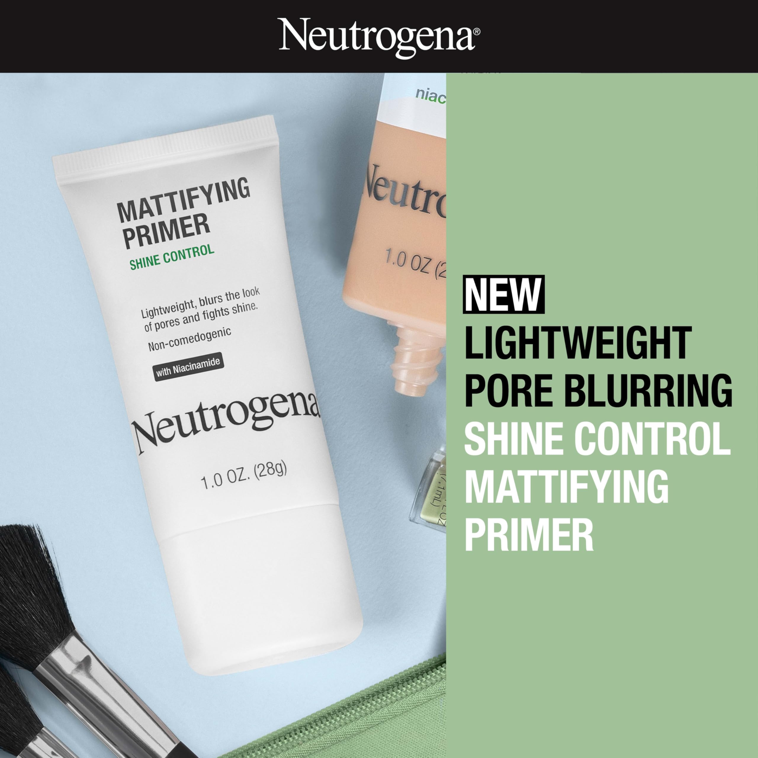 Neutrogena Primer Matificante: controla el brillo, ideal para piel grasa