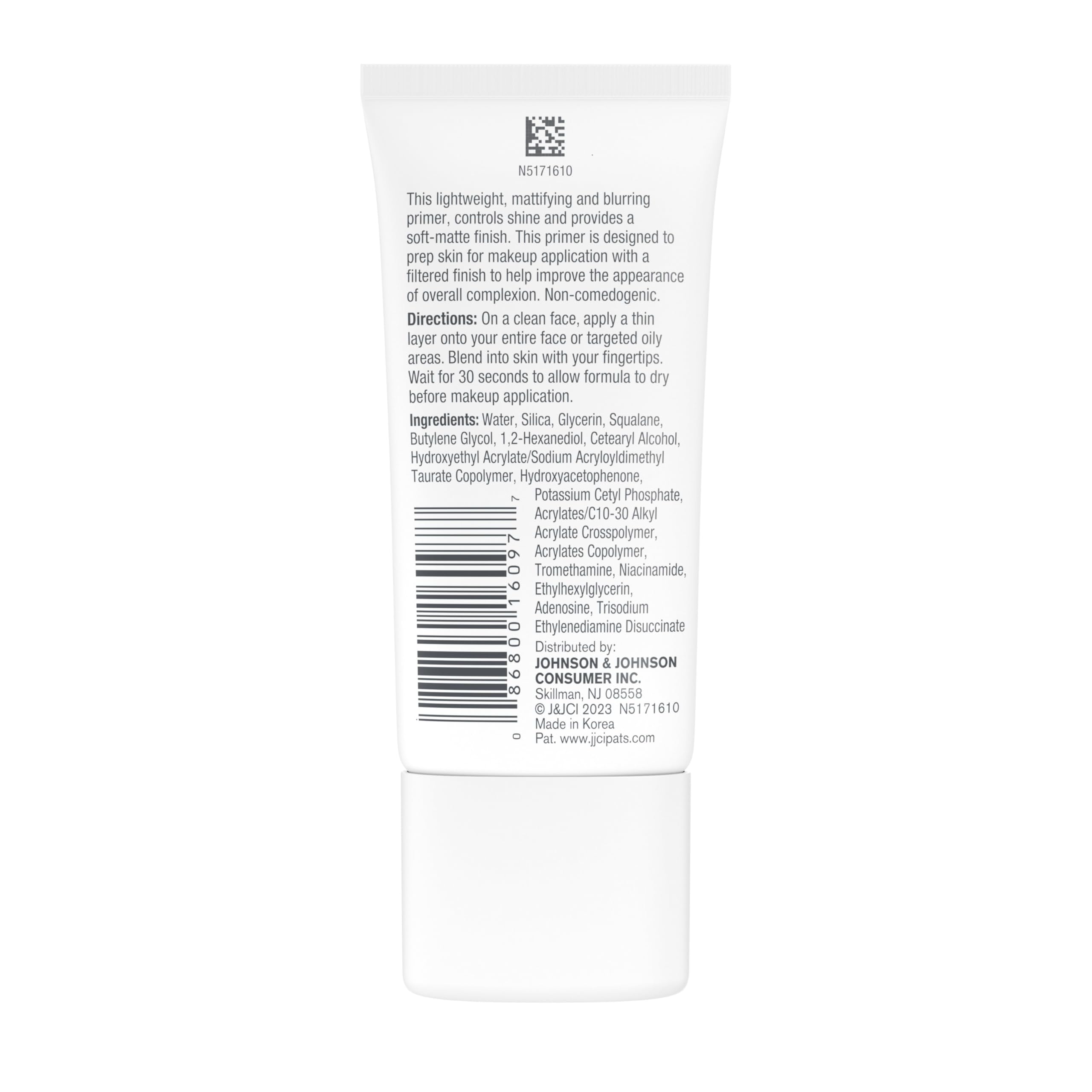 Neutrogena Primer Matificante: fórmula no comedogénica sin parabenos