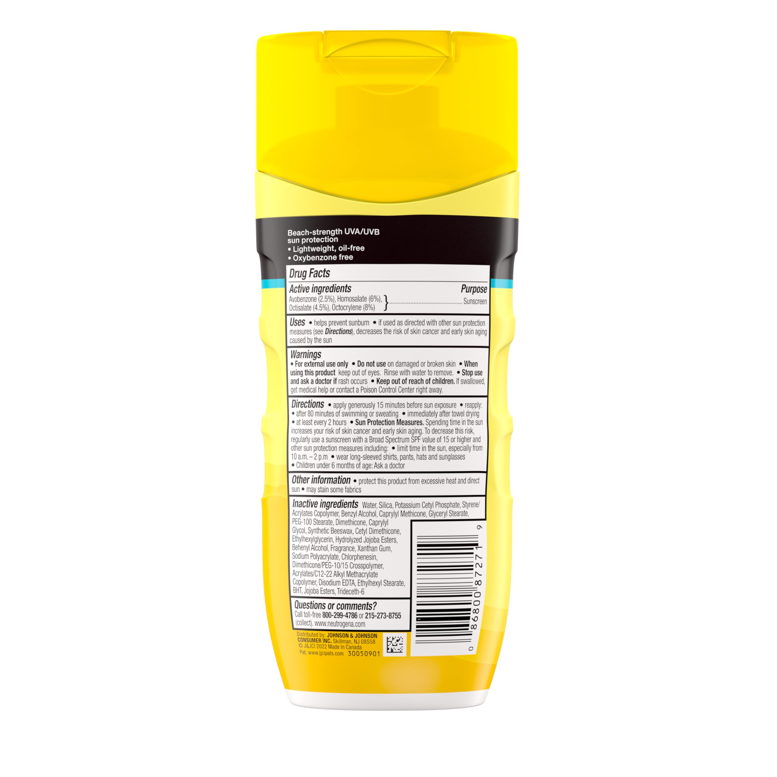 Neutrogena, protección solar para toda la familia en actividades al aire libre.