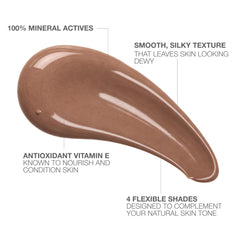 Aplicación de Neutrogena Purescreen+ antes del maquillaje para base uniforme.