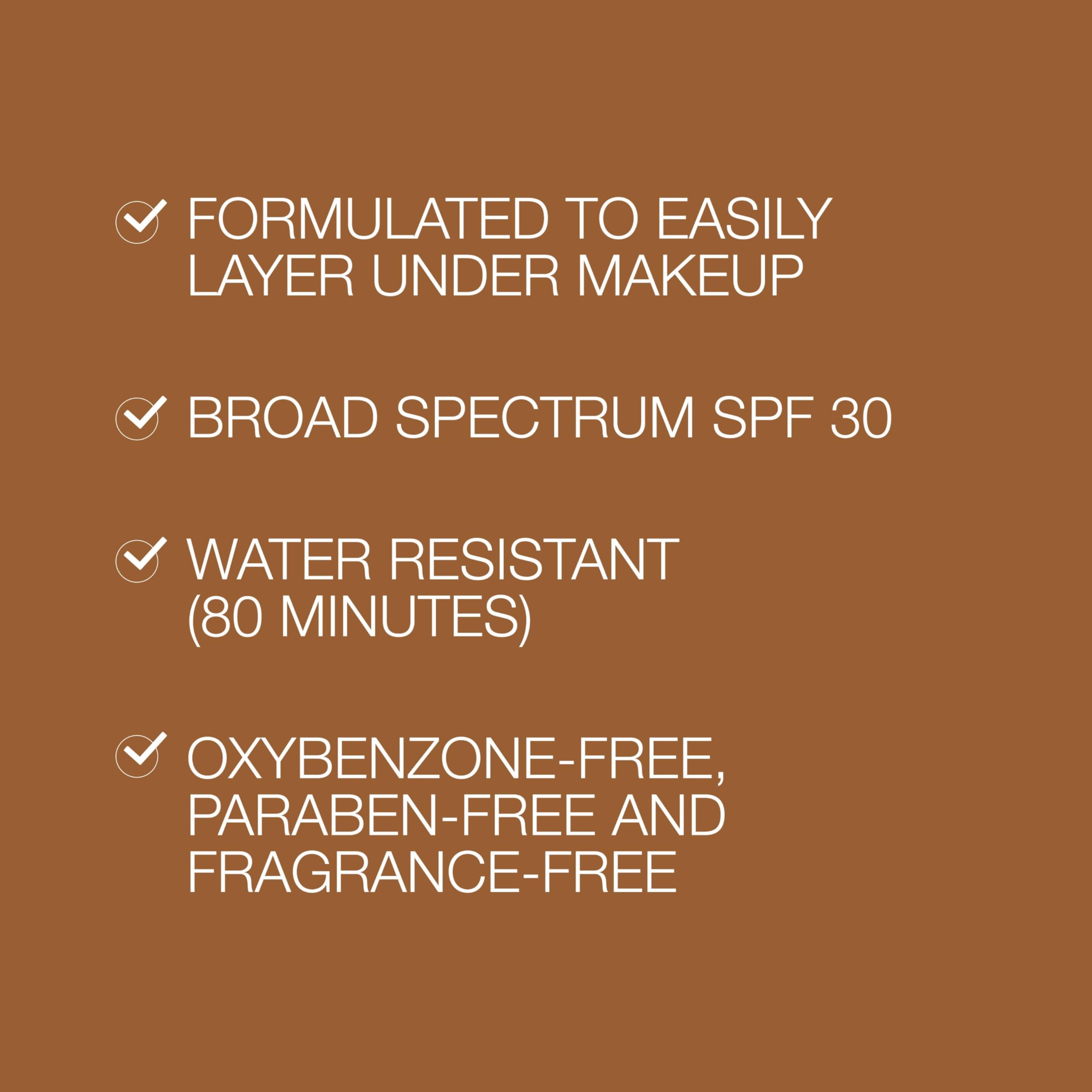Neutrogena Purescreen+ minerales y vitamina E para nutrir la piel.