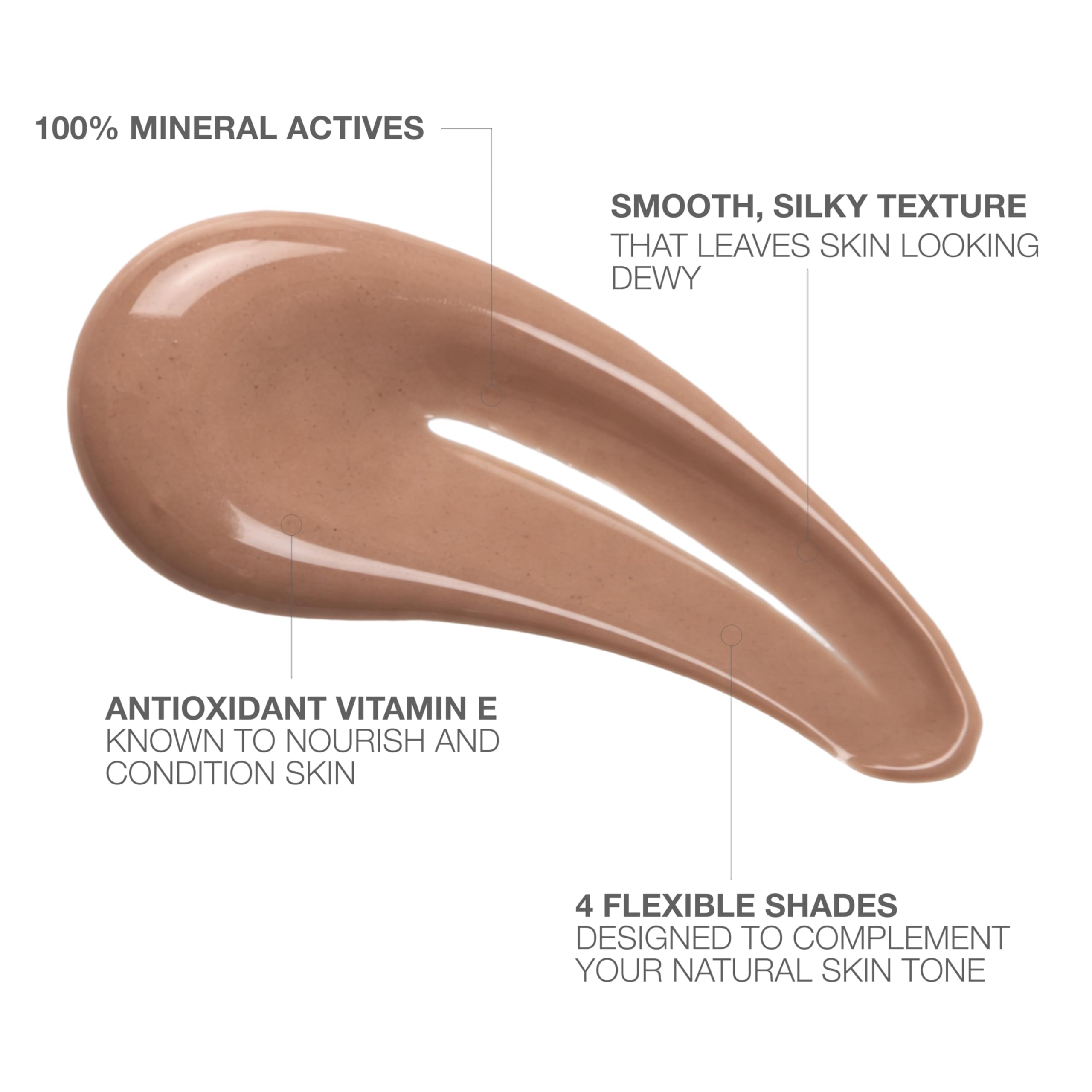 Neutrogena Purescreen+ textura sedosa en rostro ofrece cobertura ligera.