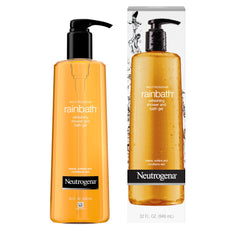 Creamy lather from Neutrogena Rainbath rinses clean and softens skin.