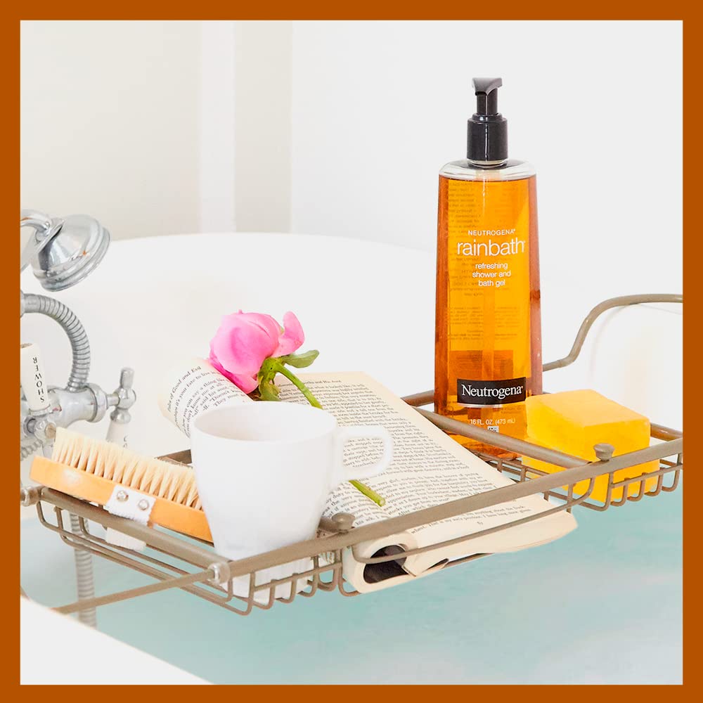 Creamy lather from Neutrogena Rainbath creates soft, renewed skin.