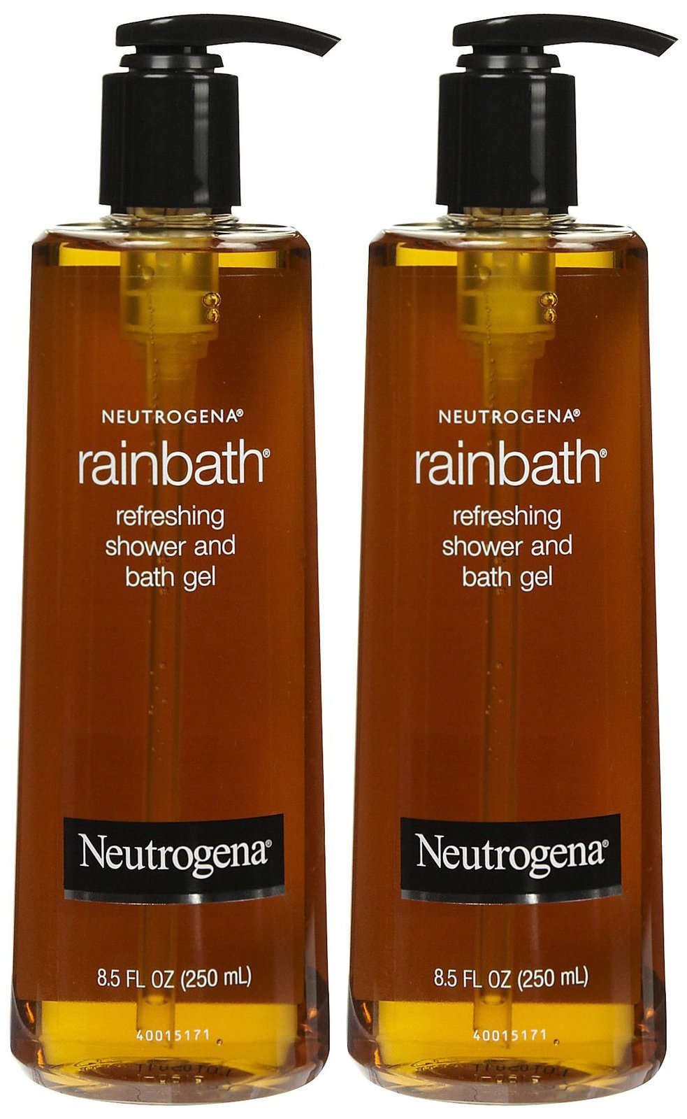 Neutrogena Rainbath Original Formula bottle pour inviting a refreshing shower experience