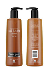 Neutrogena Rainbath Pomegranate Ocean Mist bottle for an energizing shower aroma.