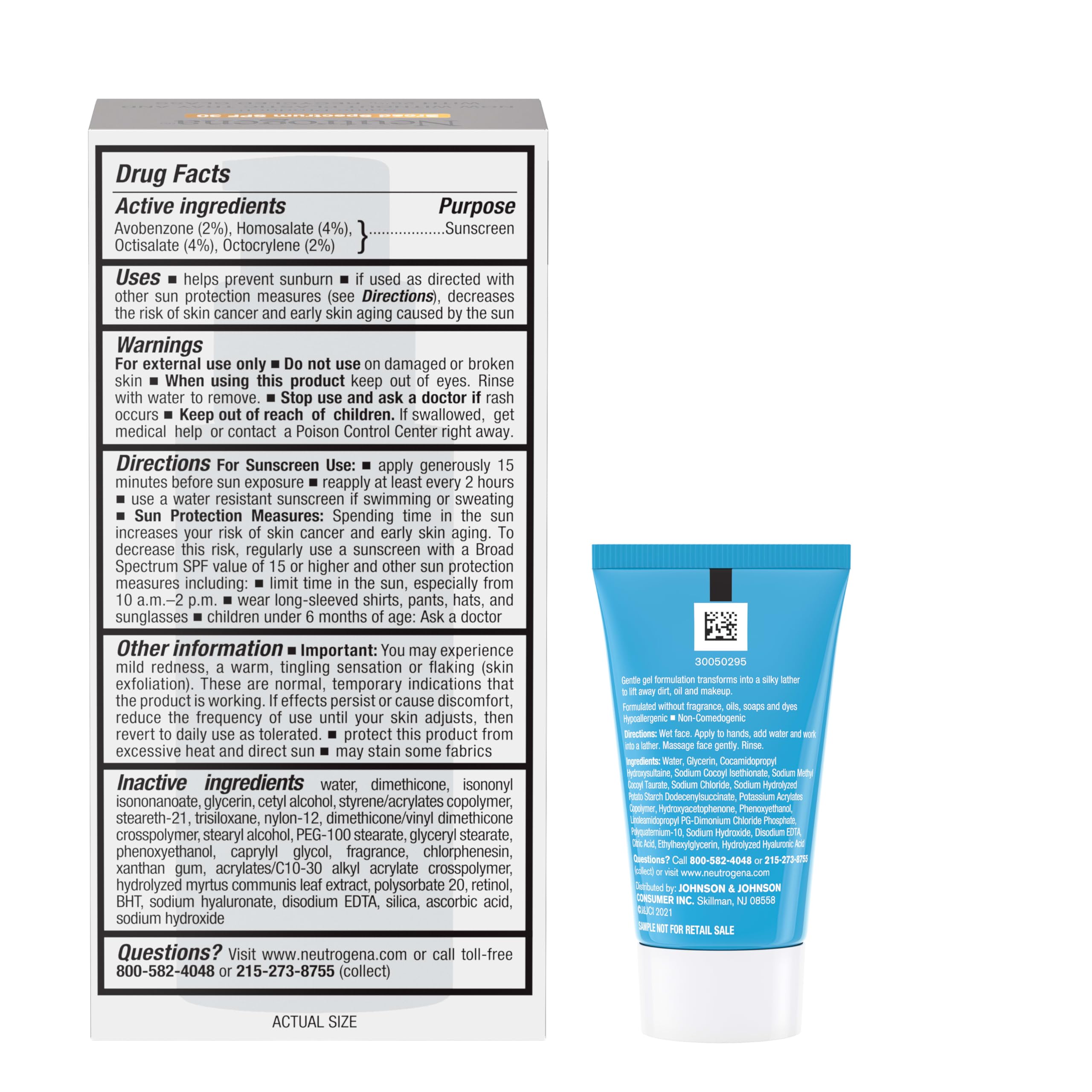 Neutrogena Rapid Wrinkle Repair cream texture before-and-after visualization for smoother skin.