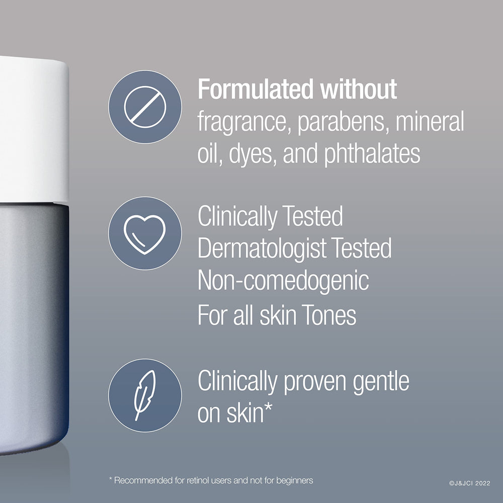 Cap detail of Neutrogena eye cream jar for secure travel