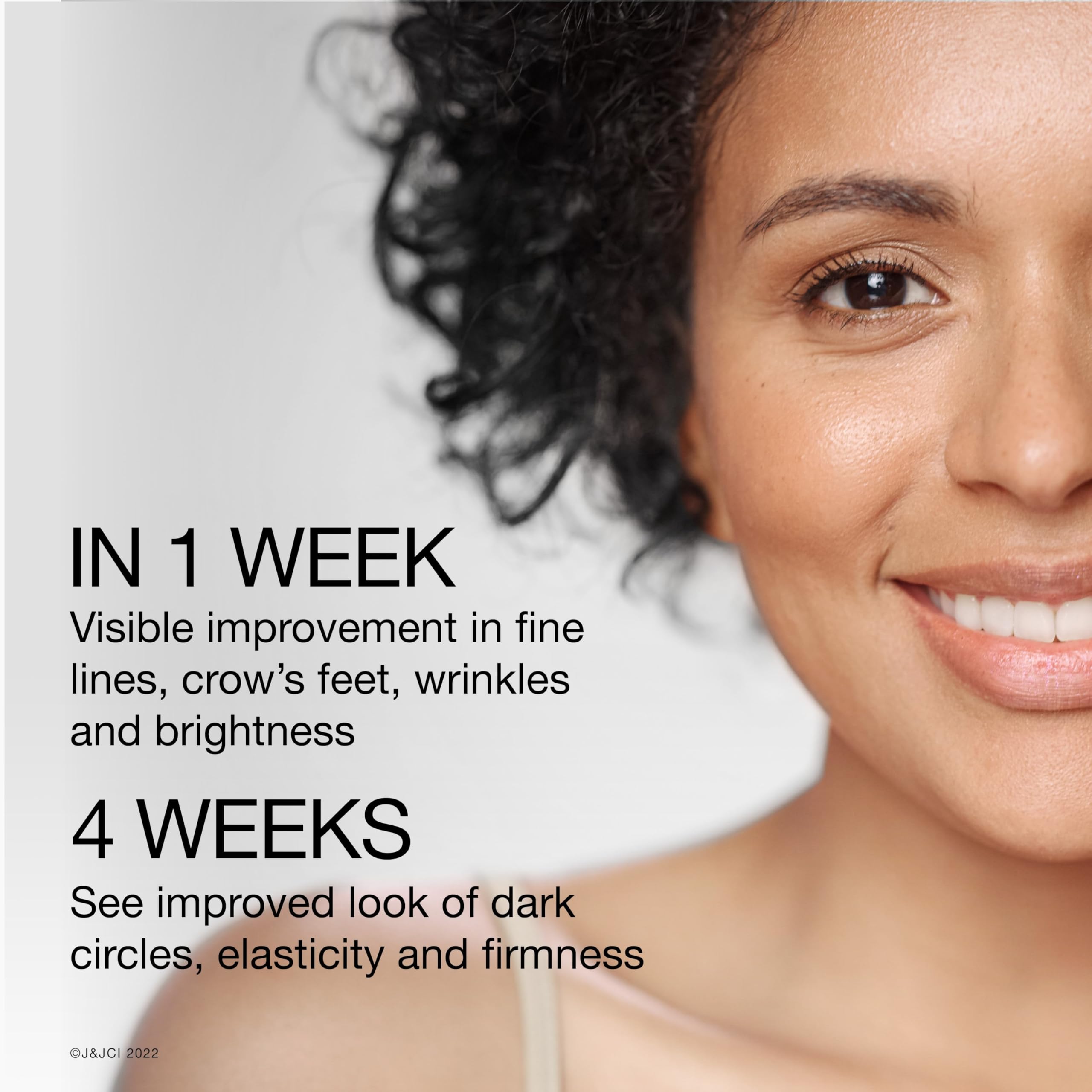 Front packaging of Neutrogena Rapid Wrinkle Repair eye cream