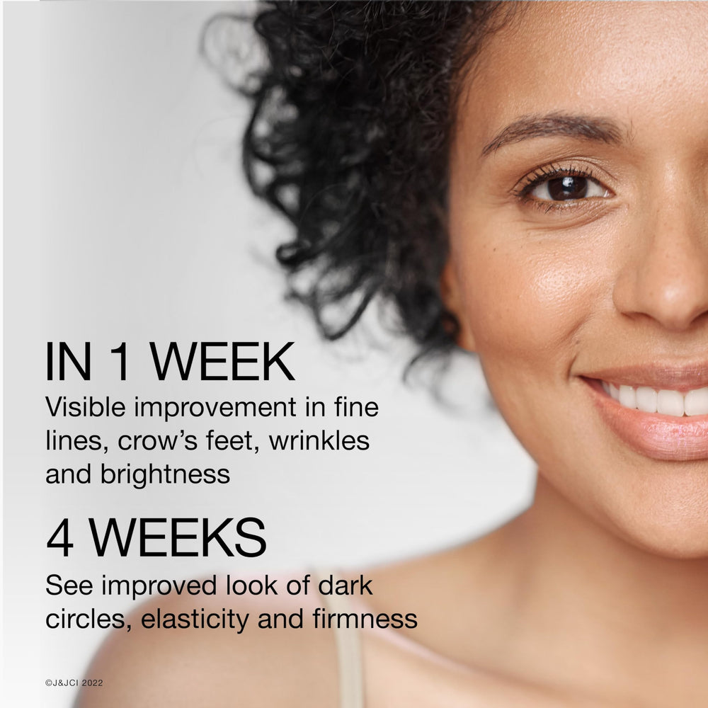 Front packaging of Neutrogena Rapid Wrinkle Repair eye cream