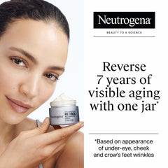 Neutrogena Rapid Wrinkle Repair fragrance-free label emphasizes gentle daily use